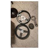 (2) Steering Wheels, Miller Connecting Rod, Plus