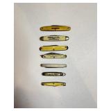 Approx (7) Pocket Knives incl. Mother of Pearl