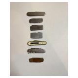 approx (7) Advertising Knives incl. Snapper,