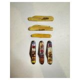 Approx (6) Knives incl. Tom Mix, Red Ryder, Adv