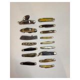 Approx (15)  As Is Broken Pocket Knives