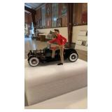 Hamilton Collection Elvis & Roadster W/Coa