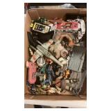 Flat Full Of Misc. Star Wars Action Figures Plus