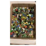 Flat Full Of Vintage Marbles
