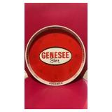 Metal Genesee Beer Utica NY. Advertising Tray