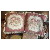 Set Of Embroidery Decorator Pillows