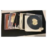 Approx: 25 Vintage Vinyl 45 Records