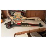 Wooden Dragster Kit Model, NHRA Light Cover