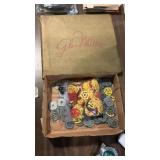 Vintage Record Adapters & Glen Miller Vinyl Set