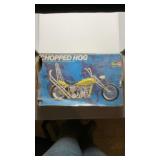 Vintage Revell Chopped Hog Model In Box