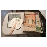Paris-Opoly Game, 1964 Edgar Co. Atlas, Plus