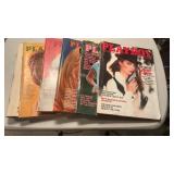 (6) 1966-1979 Issues Of Playboy Magazine
