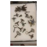 Misc. Clock Keys, Skeleton Keys, Plus