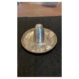 Signed Maciel Sterling Sombrero Trinket Dish
