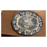 Lot Of Blue Willow & Wedgwood, Plus