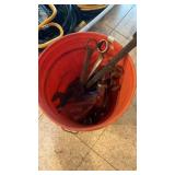 Bucket Full Of Farm Tools