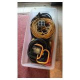 Tote Full Of Electrical