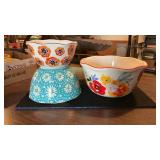 Pioneer Woman Flea Market Collection Nesting Bowls