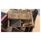 Air Pistol Boxes, Pocket Knives, Vintage Cap Guns