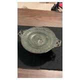 Art Nouveu Brandley & Hubbard Cast Compote Signed