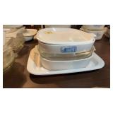 (3) Pieces Of Corningware Baking Dishes
