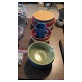 Longaberger Woven Traditions Pottery Dishes