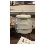 Lot Of Corningware W/Lids