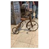 Antique Metal Tricycle
