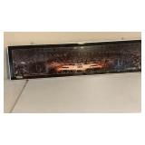 Illini Beats Iowa 77/72 Feb, 23 1992 Framed Photo
