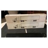 (2) Ertl 1/64 Scale Hoopston IL. Farm Semis