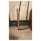 (3) Long Handle Farm Tools