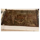 Traditional European Hunting Motif Tapestry