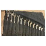 Set Of Dropped Forged Wrenches 3/8-1.25 Range