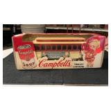 Ertl Die Cast Campbells Trolley Car Bank