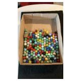 Flat Full Of Vintage Marbles