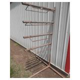 HD steel self supporting saddle rack