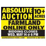 ABSOLUTE AUCTION - 10+ ACRES - WAYNE CO., IL