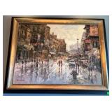 Daniel Han Original Multi-Color Oil Painting