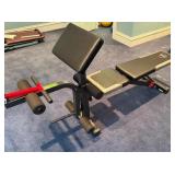 SFG Adjustable Weight Bench Leg Preacher Curl