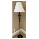 Bronze Wrought Iron Style Floor Lamp