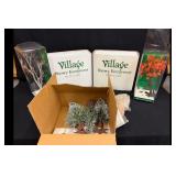 Village Dept. 56 Model Village Trees Lot -...