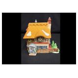 Department 56 Thatched Roof Village House