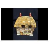 Department 56 Hand Painted Thatched Roof Cottage