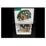 Department 56 Locomotive Shed Water Tower Building