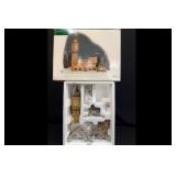 Department 56 Big Ben Clock Deluxe Set Working...