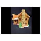 Timber Knoll Log Cabin House Village Decor