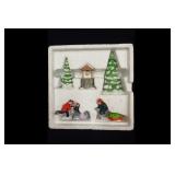 Department 56 Christmas Village Accessory Set