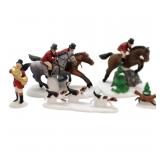 Department 56 "Tallyho!" Set of 5 Retired