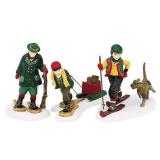 Dept 56 Alpine Village Trekking in the Snow...