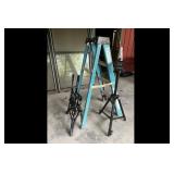 Mixed lot RCA Tripod Step Ladder Bench Ends